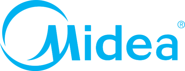 MIDEA — ведущий мировой бренд бытовой техники и HVAC — логотип